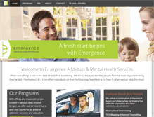 Tablet Screenshot of 4emergence.com